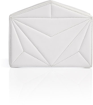 Vionnet Quilted Leather Box Clutch