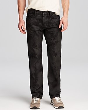 PRPS Goods & Co. Jeans - Barracuda Burnout Straight Fit in Black
