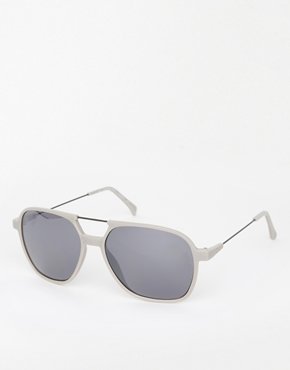 Calvin Klein Aviator Sunglasses - Grey