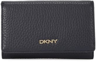 DKNY Tribeca navy leather wallet
