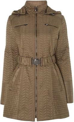 Dawn Levy Green quilted ladies jacket