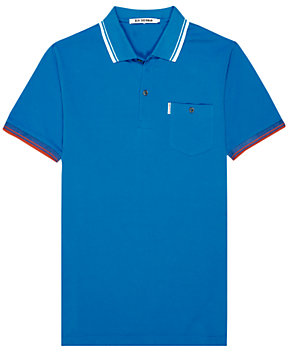 Ben Sherman Contrast Tipped Polo Shirt, Blue