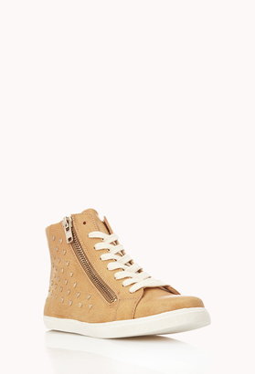 Forever 21 queen of hearts high-tops