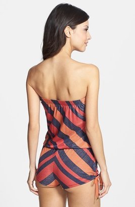 Marc by Marc Jacobs 'Cory Stripe' Bandeau Cover-Up Romper