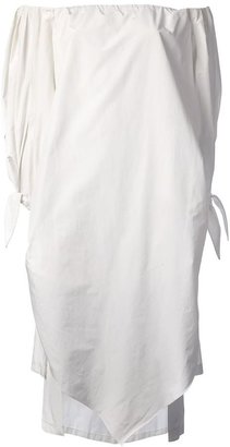 Yves Saint Laurent 2263 Yves Saint Laurent Vintage oversize strapless dress