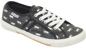 Fat Face Karo Printed Tribal Cat Trainers