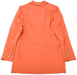 Gucci Orange Silk Jacket