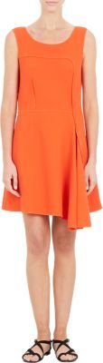 Nina Ricci Godet-Skirt Sleeveless Dress