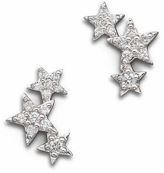 Bloomingdale's Diamond Star Stud Earrings in 14K White Gold, .20 ct. t.w.