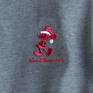 Disney Santa Mickey Mouse Long Sleeve Sweatshirt for Women - Walt World