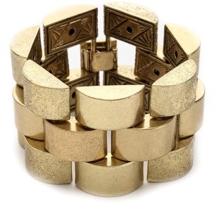 House Of Harlow Warrior Tiles Link Bracelet