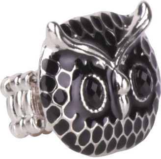 Delia's Owl Epoxy Stretch Ring