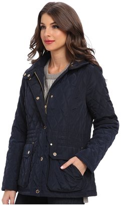 MICHAEL Michael Kors Quilted Anorak Zip Fly Front Snap