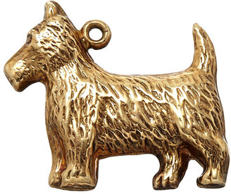 Annina Vogel Vintage Gold Scottie Dog Charm