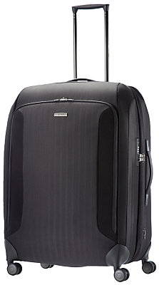 Samsonite Tailor-Z Spinner 4 Wheel Large Suitcase, Black