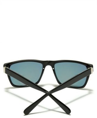 GUESS Dylyn Square Plastic Flash Lens Sunglasses