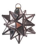 Mini Antique Mirror Moravian Star