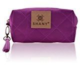 SHANY Cosmetics Limited Edition Mini Tote Bag and Travel Makeup Bag, Violet