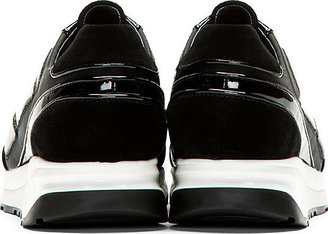 Alejandro Ingelmo Black Panelled Running Shoes