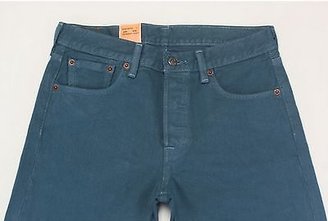 Levi's Levis Style# 501-1586 42 X 32 Blue Midnight Original Jeans Straight Pre Wash
