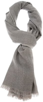 Ermenegildo Zegna herringbone scarf