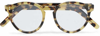 Cutler and Gross - Round-frame Tortoiseshell Acetate Optical Glasses - Tortoiseshell