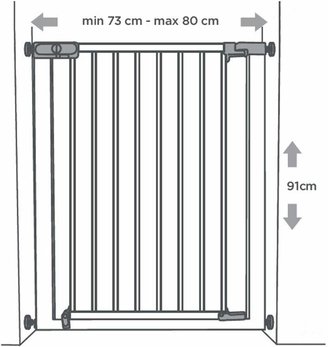 Safety 1st Pressure Fit Extra Tall Safety Gate