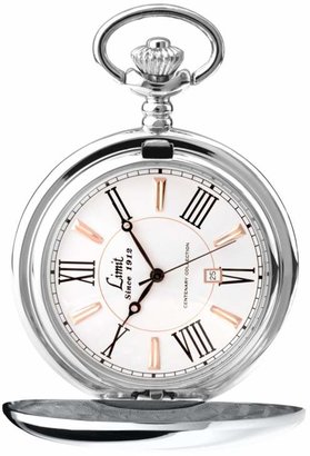 Limit - Men's Centenary Collection Silver Coloured Full Hunter Pocket Watch 5892.9