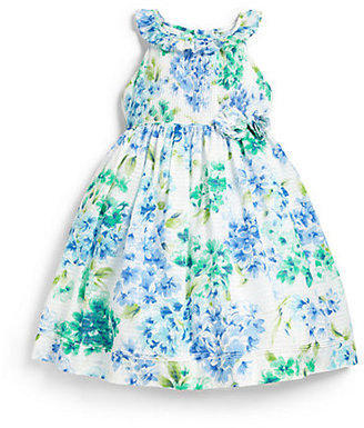 Luli and Me Toddler's & Little Girl's Floral Pleated Dress