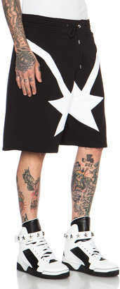 Givenchy Star Print Bermuda Cotton Short