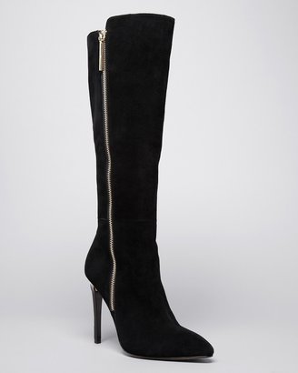 French Connection Tall Dress Boots - Molly Side Zip High Heel