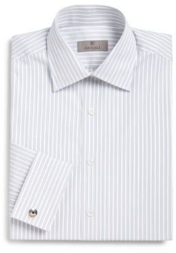 Canali Regular-Fit Striped Dress Shirt