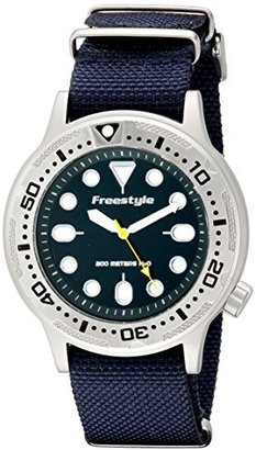 Freestyle Unisex 10019174 Ballistic Dive Analog Display Japanese Quartz Blue Watch