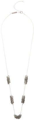 Mint Velvet Long Cluster Necklace