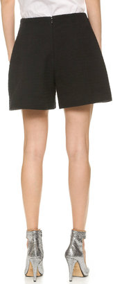 Carven Tweed Shorts