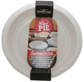 Mason Cash White stoneware round pie dish
