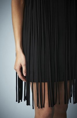 Topshop Kate Moss for Long Fringed Tassel Dress