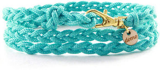 Domo Beads Braided Wrap Bracelet | Turquoise