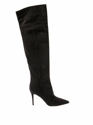 Gianvito Rossi Stilo suede over-the-knee boots