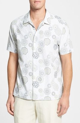 Tommy Bahama 'Mod Del Mar' Regular Fit Silk & Cotton Campshirt