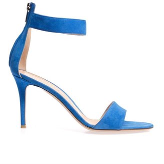 Gianvito Rossi Ankle-strap suede sandals