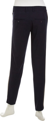 Vince Relaxed Side-Stripe Trousers