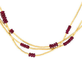 Gurhan 'Rain Collection' Ruby & Gold Necklace