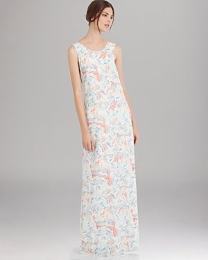 Maje Maxi Dress - Floral Print