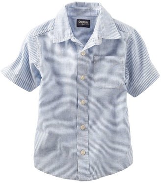 Osh Kosh striped button-down shirt - toddler