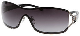 Michael Kors Michael By M2475S-033-60 Women's Verona Shield Gunmetal Sunglasses