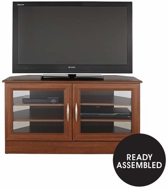 Consort Furniture Limited Kensington Ready Assembled Corner TV Unit - Fits Up To 50 Inch TV