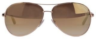 Tom Ford Gold Charles Aviator Sunglasses