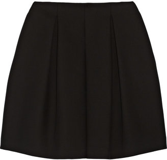 Fendi Pleated cotton-crepe skirt