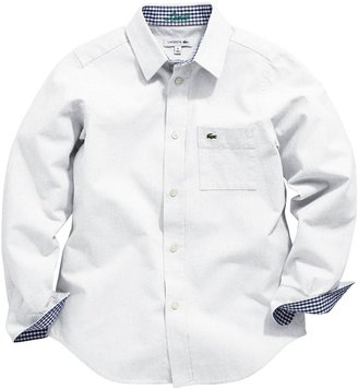 Lacoste Long Sleeved Oxford Shirt